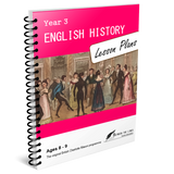 Year 3 English History Lesson Plans