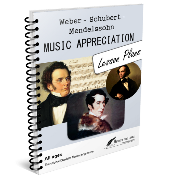 Weber-Schubert-Mendelssohn Music Appreciation Lesson Plans